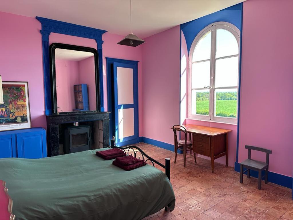 Ancien Relais De Chasse A 35 Min Du Circuit 24H Du Mans Bed and Breakfast Le Lude Exteriör bild